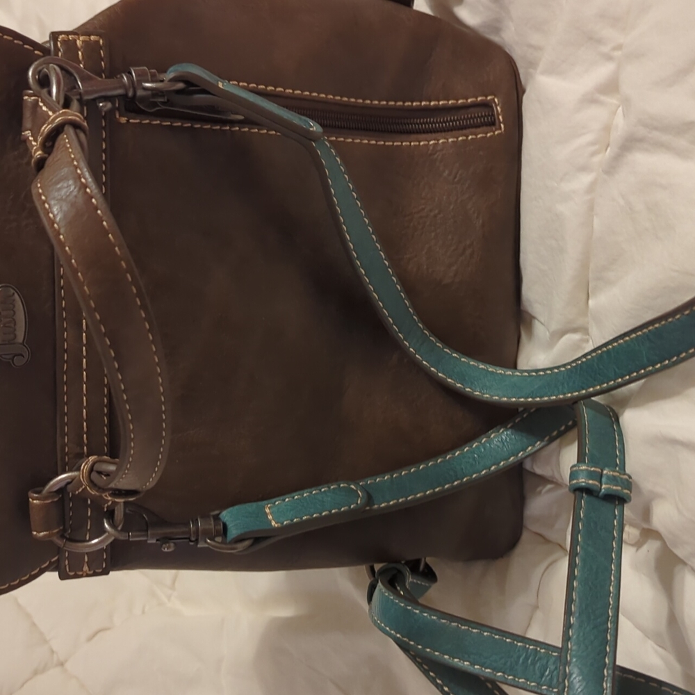 Justin Leather Backpack - Picture 4 of 7